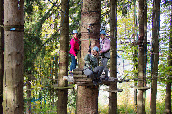 Jahreskarte für alle TIEFBLICK Kletterwälder